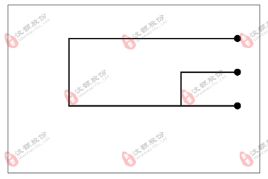 T-channel droplet generating chip T-channel droplet generating chip