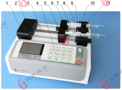 汶顥股份可編程高精度雙通道注射泵 汶顥股份可編程高精度雙通道注射泵