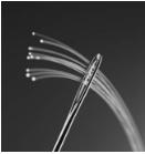 對于薄毛細管，與微流控芯片中的壓降相比，沿著管的壓降可以變得不可忽略和/或占優勢。由管的流體阻力引起的這種壓降可以通過使用Poiseuille low來近似如下：dP =8Lη.Q/ pi.R ^ 4。其中L是管長，Q是管中的流速，η是流體的粘度。典型數字在下表中給出。 流體阻力通常用于微流體裝置中，以消除由液滴產生造成的流速不穩定性和壓力變化，或使低流阻設置在低流速下工作。 標準微流控導管的優點和缺點 	5/32管	1/16管材	1/32管道	1/16毛細管 導管套件	?Luer Lock 7/32管件套件	?1/16 TYGON油管套件 ?1/16 PTFE TEFLON管件套件	?1/32 PTFE管材套件	??1/16 Peek流動阻力套件 外徑&nbsp;尺寸（mm）	5/32（4）	1/16（1.6）	1/32（0.8）	1/16（1.6） 內徑&nbsp;尺寸（mm）	1/8（3.2）	500微米	300微米	65μm 死體積&nbsp;（1）	450μL	20μL	7μL	0.33μL 壓強&nbsp;（2）	0.12Pa /（μL/ min）	65Pa /（μL/ min）	500Pa /（μL/ min）	17000Pa /（μL/ min） 合規因素&nbsp;（3）	18％/ MPa（8.1μL）	11％/ MPa（220 nL）	0.4％/ MPa（2.8nL）	0.05％/ MPa（16μL） 最大 工作壓力	2.5bar	> 10bar*	> 100bar*	> 100bar* 油管類型	Tygon R3603	Tygon S54HL或PTFE	PTFE	PEEK 優點	?兼容各種直徑。 ?使用方便。 ? 對于大多數應用而言，流體阻力可忽略不計。	?易于處理。 ?適用于大多數 應用。	?合規性很低。 ?耐高壓。	?合規性很低。 ?耐高壓。 缺點	?軟管（低流量高順應性）。 ?高死體積。 ?如果管道移動，則容量變化很大。 ?中等壓力。	?高流體阻力。	?套圈是強制性的。 ?高流體阻力。	?套圈是強制性的。 ?高流體阻力。 典型 應用	?大流量連接&nbsp;&nbsp;（壓力控制器 - 儲液器連接）， ?流體轉移。	?流體運輸。 ?注射泵流量穩定器微流控套件 ?注射泵流量穩定器微流控套件	?液滴。 ?分離科學。	?分離科學。 ?微流體流動阻力。 （1）對于10cm長度的管，（2）對于10cm長度的管，給定每μL/ min的水流速，（3）對于10cm的管的體積變化和1bar的壓力變化，*取決于連接類型。