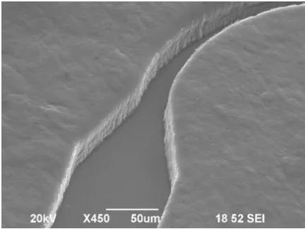 圖8 注塑工藝優化SEM圖