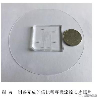 微流控芯片照片