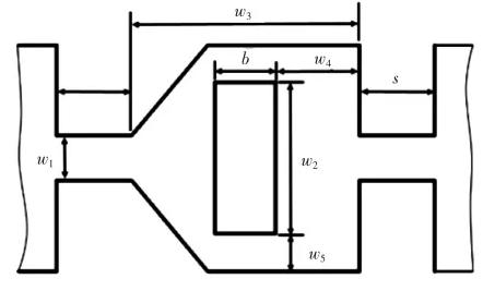 圖1混沌式微混合器結構示意圖